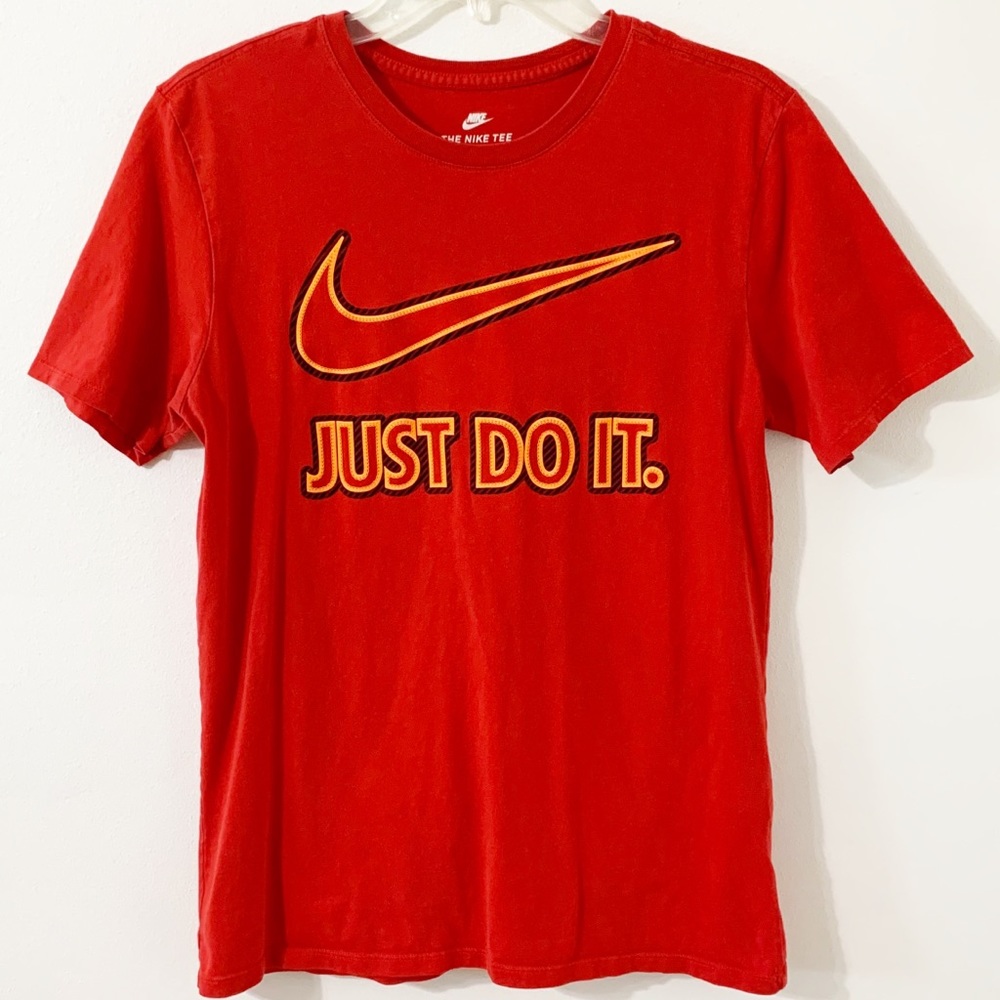 Nike The Nike Tee Just Do It 100% Cotton Graphic Short Sleeve Crew Neck Casual